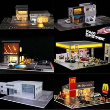 1/64 Diorama Diecast Garage