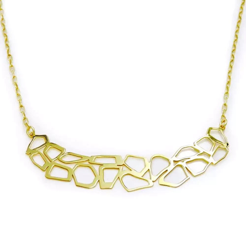 Particolare collana geometrica - collana,