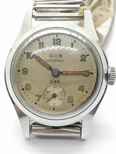 Orologio vintage militare gab - vintage,