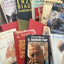 LOTTO 10 libri ENZO BIAGI -