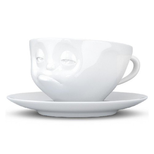Tazza caffè bianca - da,