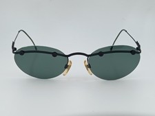 Fendi Fendissime Sunglasses Woman Oval MOD F548 980 VINTAGE MADE IN ITALY