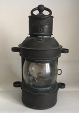 ANTICA LANTERNA NAVALE A PETROLIO MASTHEAD