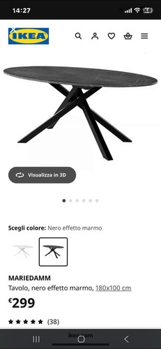 Tavolo ovale - tavolo,
