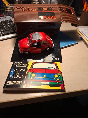 Fiat 500 polistil rossa con - 500,