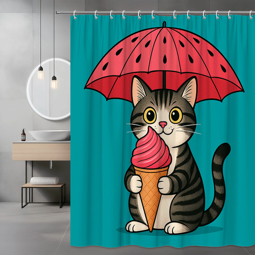 Tenda doccia per gatti - da,