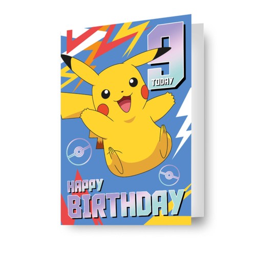 Carta compleanno pokemon - carta,