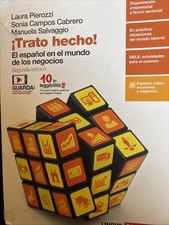 TRATO HECHO LIBRO DI SPAGNOLO OTTIMO PER LE SCUOLE SUPERIORI ZANICHELLI 2019
