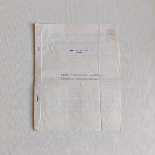 1964 relazione rapporti fra - relazione,