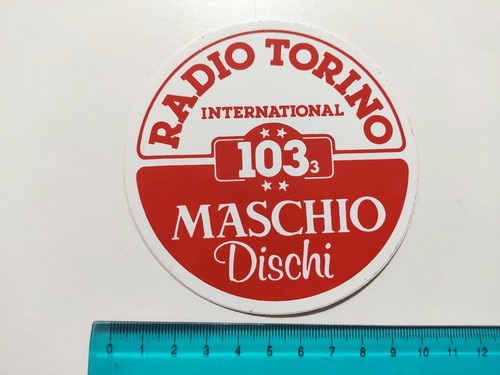 Adesivo radio torino - radio,