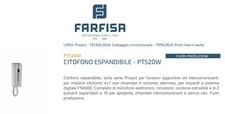 Citofono Espandibile Farfisa
