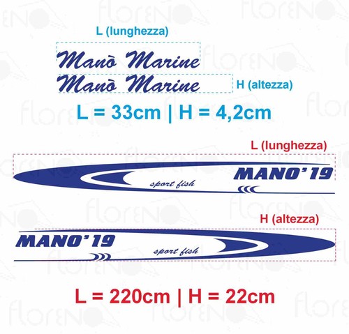 Adesivi manò marine - adesivi, 19