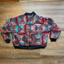 Bomber trapuntato patchwork