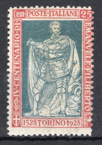 1928 regno 231 dent - 1928, 13¾