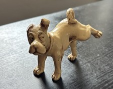 Peeing Dog Figurine Sculpture