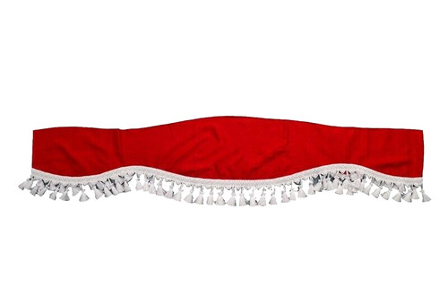 Tenda peluche velluto rosso