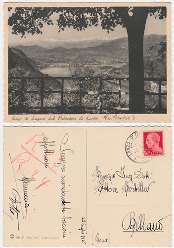 Lago lugano dal belvedere - dal,