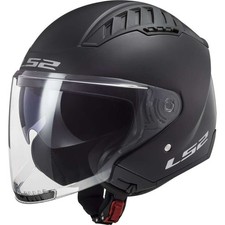 CASCO JET LS2 OF600 COPTER II NERO OPACO-06