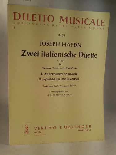Zwei italienische duette - zwei,