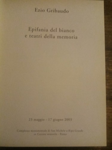 Ezio gribaudo epifania - gribaudo,