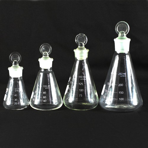 Fiaschetta erlenmeyer vetro - erlenmeyer,