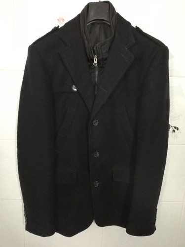 Giacca uomo panno nero - ,