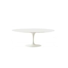 TABLE, TISCH Tavolo Tulip Eero Saarinen ovale 169x111 laminato MADE IN ITALY