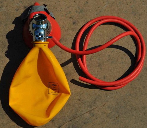 Maschera inalatrice dräger - inalatrice,