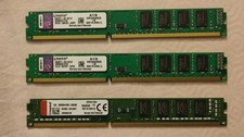 RAM Kingston DDR3 240 pin 2GB + 2GB + 4GB (8GB)