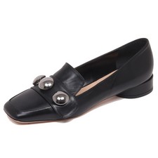 F6248 mocassino donna black