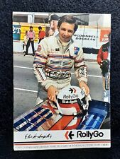 CARTOLINA PUBBLICITARIA ELIO DE ANGELIS F1 SPONSOR RollyGo 1984/86 UNICA SU EBAY