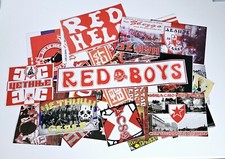 CRVENA ZVEZDA Lotto 50 stickers ULTRAS adesivi Serbia Stella Rossa Belgrado