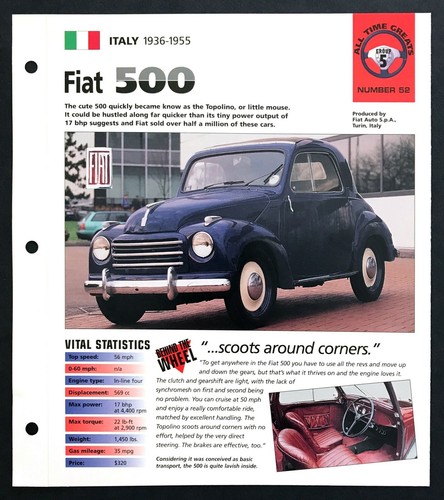 Fiat 500b coupe - fiat,