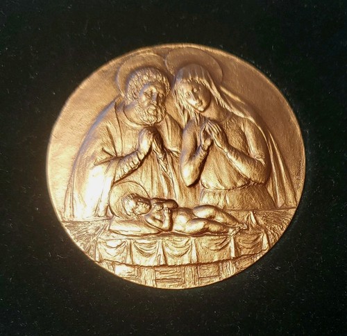Nativity jesus scene - nativity, bronze