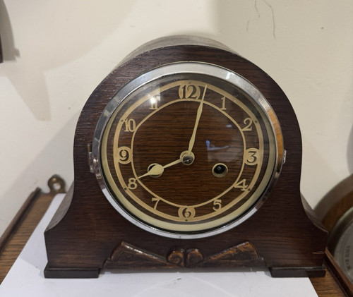 Art deco oak striking - art,