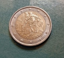 MONETA DA 2  EURO RARA ITALIA CARABINIERI 1814 - 2014 Circolata