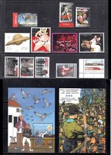 Belgio - Lotto, Francobolli con Foglietti Colombofilia e Boy Scaut. Nuovi MN**