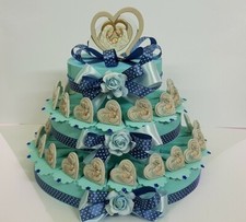Torta bomboniere cuore bimbo - torta,