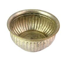 Vecchio Stile Vittoriano Ottone Cena Tavolo Decor Ciotola Kitchen Utilità Vaso