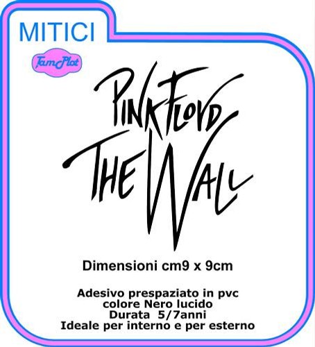 Adesivo pink floyd adesivi - floyd, the