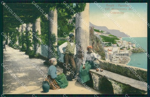 Salerno amalfi veduta ex - salerno,