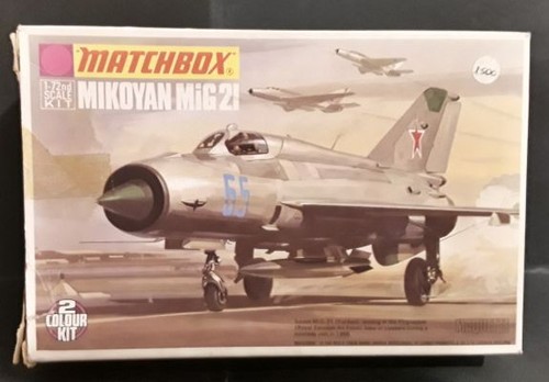 Matchbox mikoyan mig - 19,