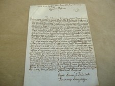 FORLI' NAPOLEONICA-DOCUMENTO  1804 SOSTEGNO DI SCUDI 16  AL TENORE SANGIORGI