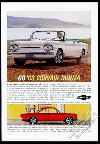 1963 chevrolet corvair monza - 1963,