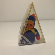 Vintage mini bambola FORMAGGINO la Monella Fiammiferino Italy Gig El Greco