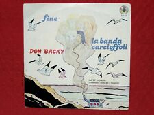 DISCO 45 GIRI - Don Backy - La banda carcioffoli, 1979 