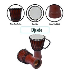 Tamburo djembe africano - tamburo, in