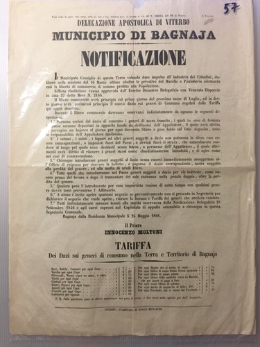Manifesto bagnaia viterbo - 57,