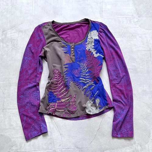 Top patchwork floreale y2k - floreale,