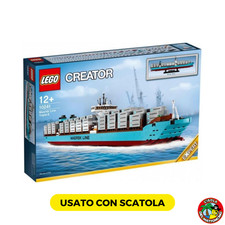 Lego 10241 – Sculptures – Maersk Line Triple-E - 100% complete with box + instr.
